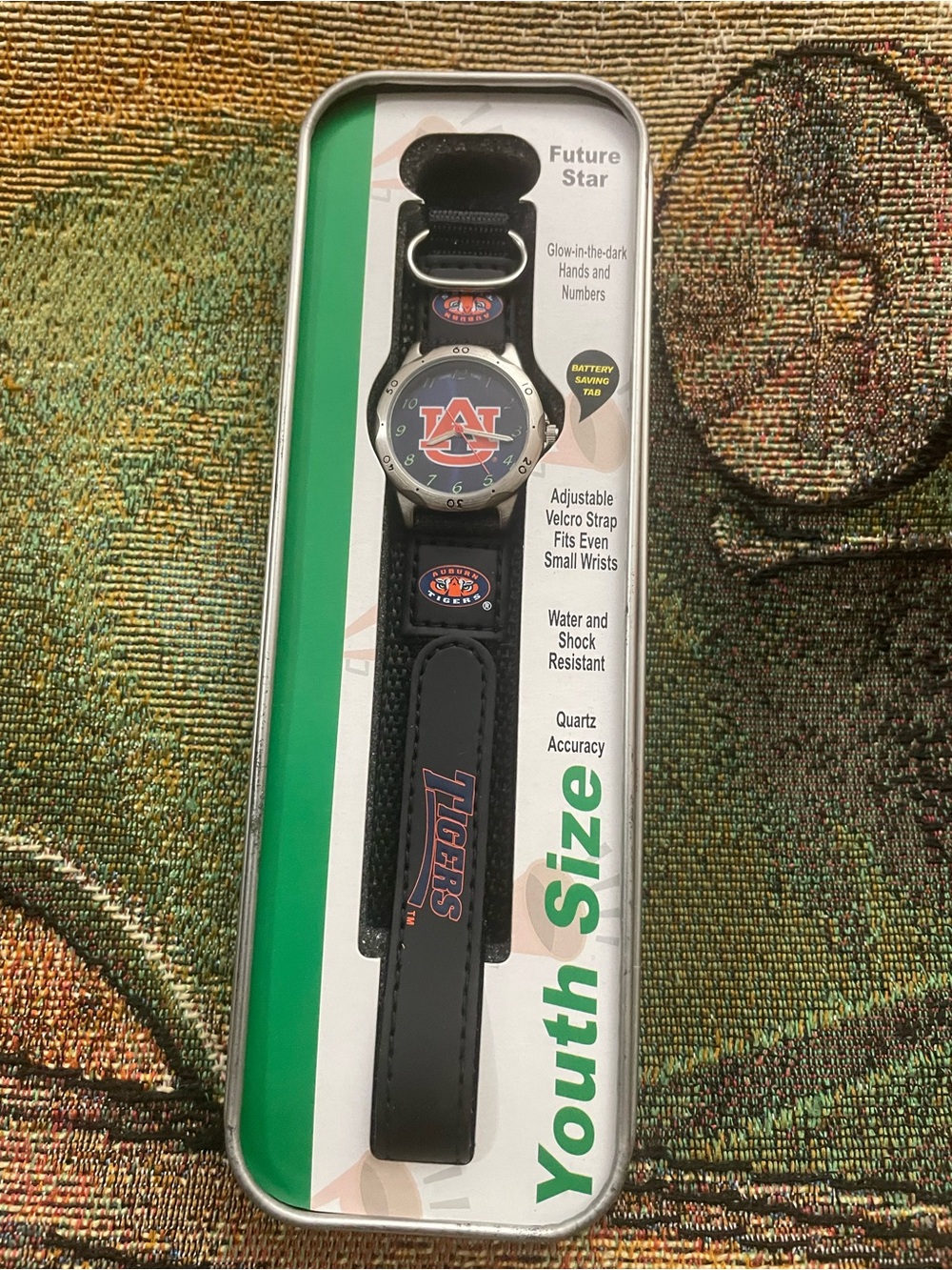 Auburn University Tigers Watch Youth Size by Game Time NEW